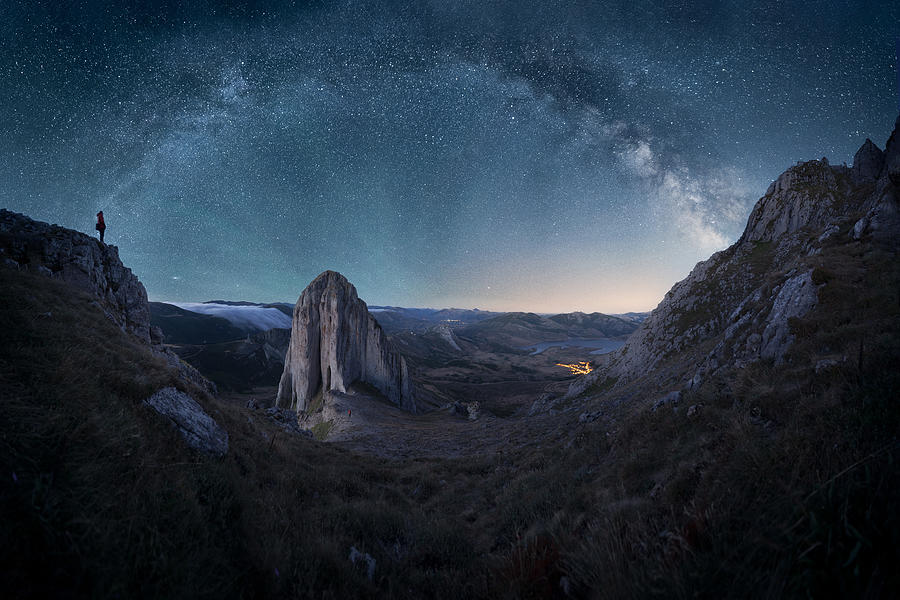 A Starry Night Photograph by David Lopez Garcia