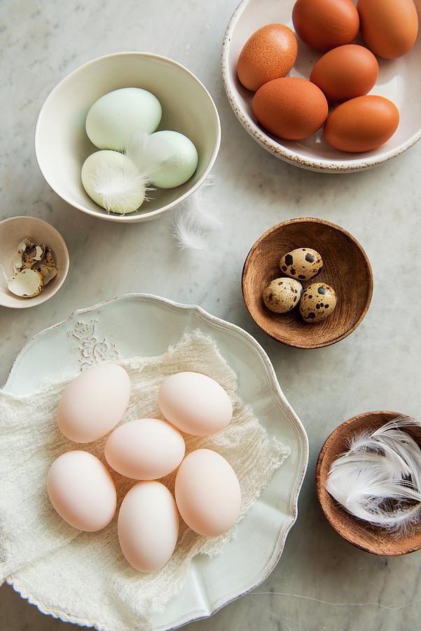 A Still Life Of Eggs Photograph by Studer, Veronika