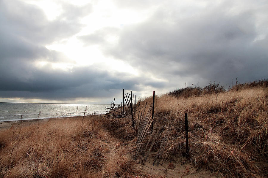 A Storm Rolls over Rexhame Photograph by Steven David Roberts A Storm Rolls over Rexhame Photograph by Steven David Roberts