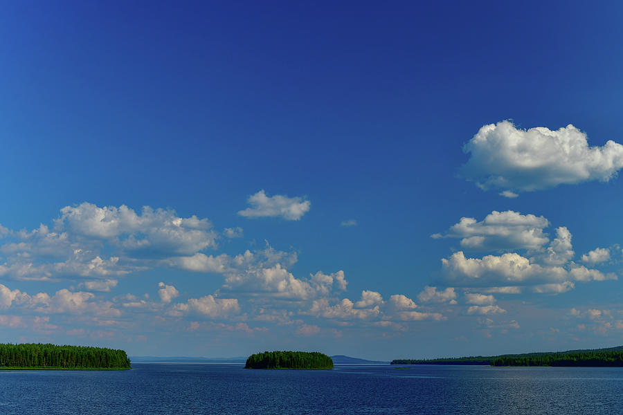 A Summer Day At Lake Siljan, Near Sollern, Dalarna Province, Sweden Photograph by Torsten Rathjen