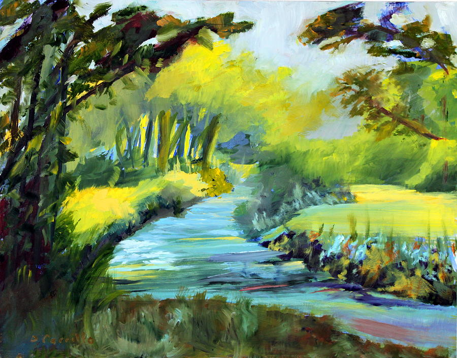 A Summer Day Painting by Donna Carrillo