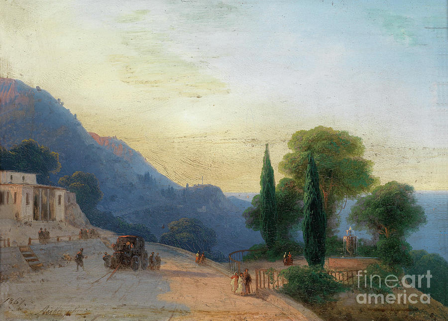 A Summer Day In Crimea Drawing by Heritage Images