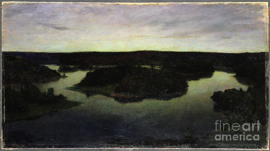 A Summer Night At Tyreso, 1895 Painting by Prince Of Sweden Eugen