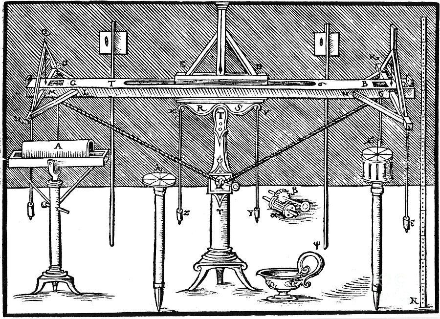 A Surveyors Level, 1547 Drawing by Print Collector