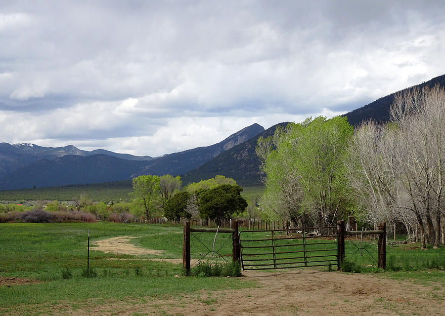 A Taos Ranch Photograph by Gordon Beck