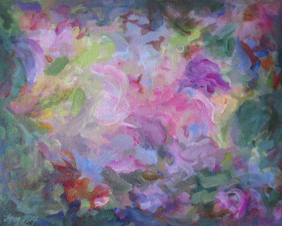 A Time to Bloom Painting by Mary Wolf