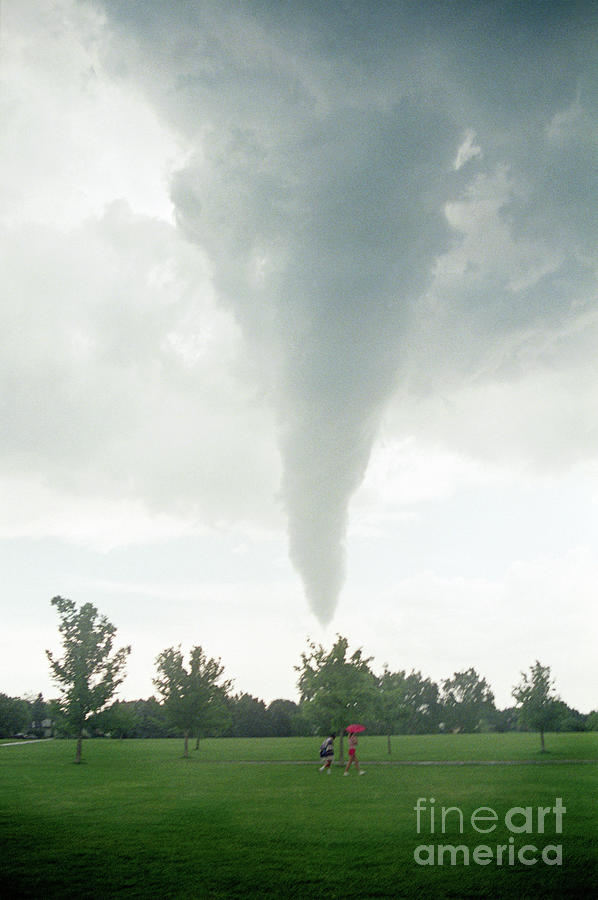 A Tornado In Denver Photograph by Bettmann