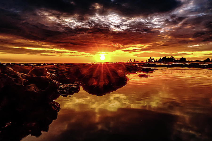 A Tranquil Sunset Photograph by John Bauer