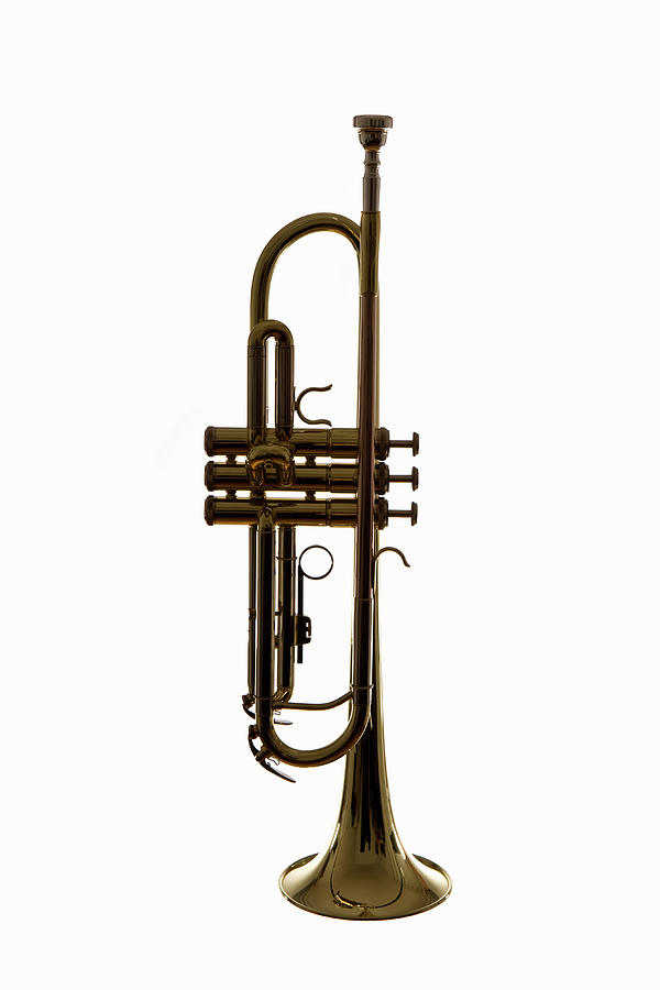 A Trumpet, Studio Shot Photograph by Halfdark A Trumpet, Studio Shot Photograph by Halfdark