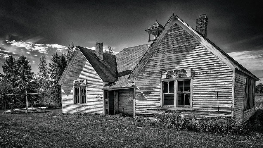 A Two Room Schoolhouse Photograph by Susan Rissi Tregoning