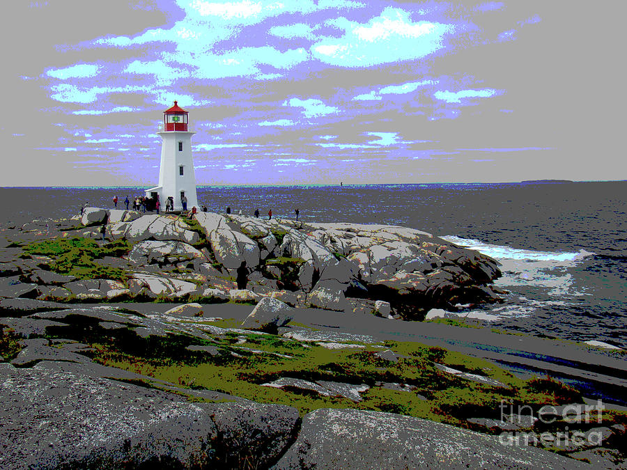 A View At Peggys Cove, NS, Canada III Photograph by Al Bourassa