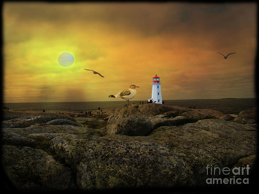  A View At Peggys Cove, NS, Canada IV Photograph by Al Bourassa