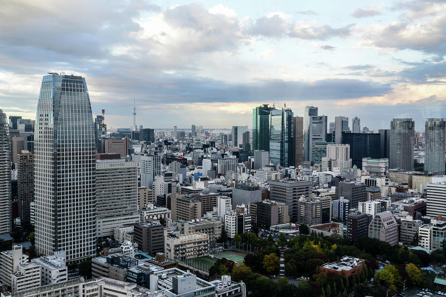 A View From Tokyo Tower Photograph by Photo By Kevin Frates