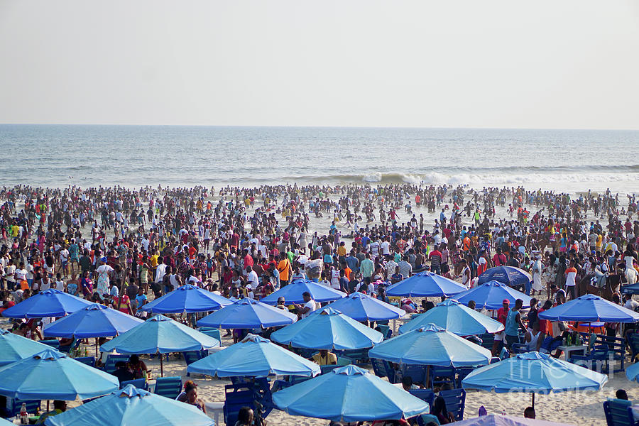 A View Of Labadi Beach In Accra, Ghana Photograph by Black And Abroad