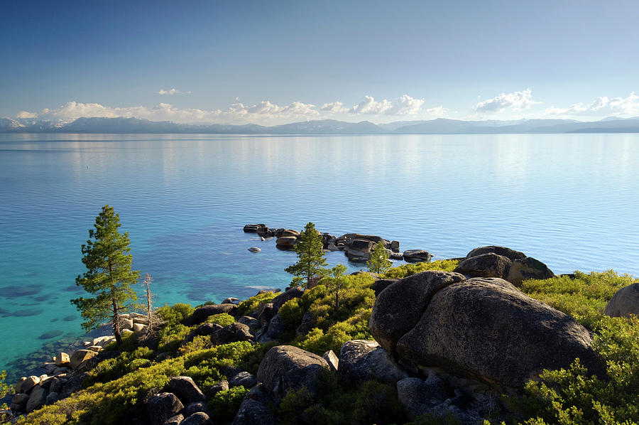 A View Of Lake Tahoe From The Classic Photograph by Rachid Dahnoun
