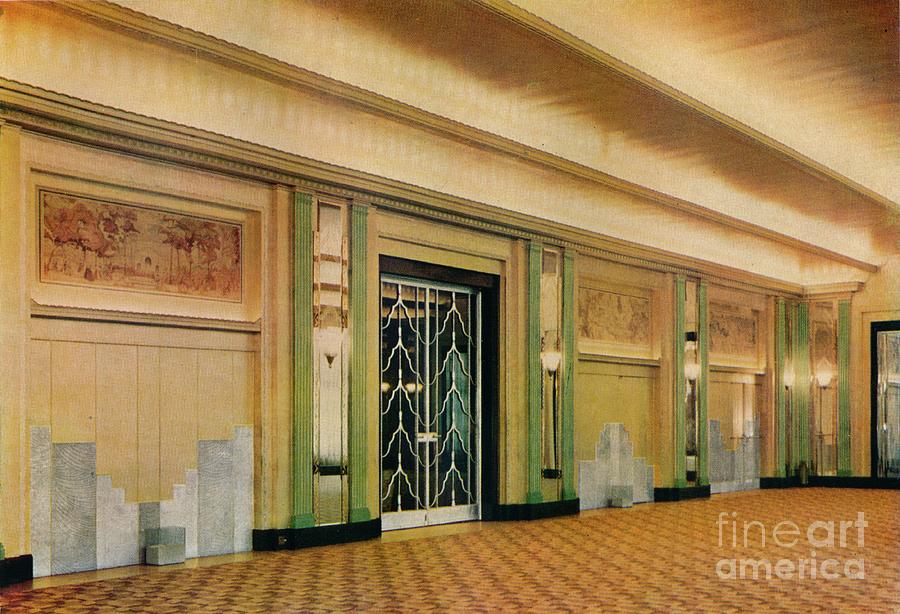 A View Of The New Ballroom At Claridges Drawing by Print Collector
