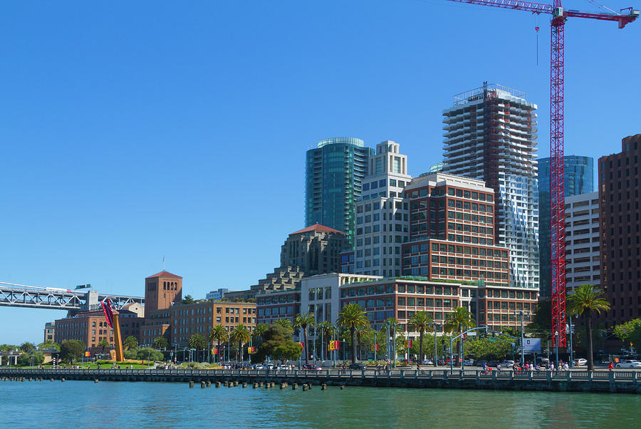 A View Of The San Francisco Waterfront Photograph