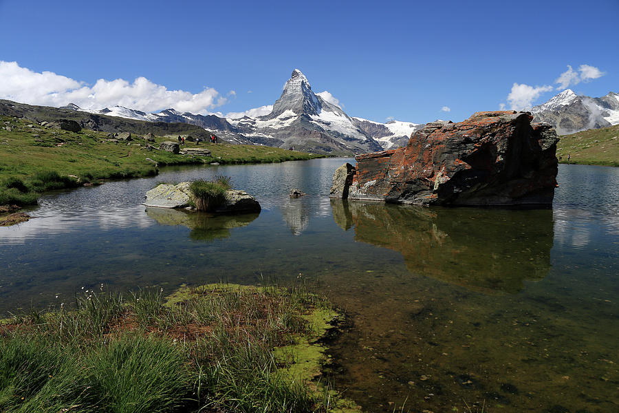 A View Shows Stellisee Lake Photograph by Catherine Muzolf - Fine Art ...