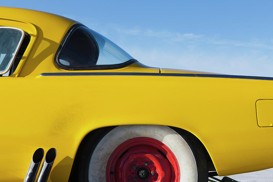 Vehicle Part Photograph - A Vintage Studebaker Race Car,rear by Mint Images - Paul Edmondson Vehicle Part Photograph - A Vintage Studebaker Race Car,rear by Mint Images - Paul Edmondson