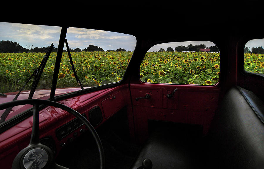 A Vintage Truck And A Field Photograph by The Washington Post