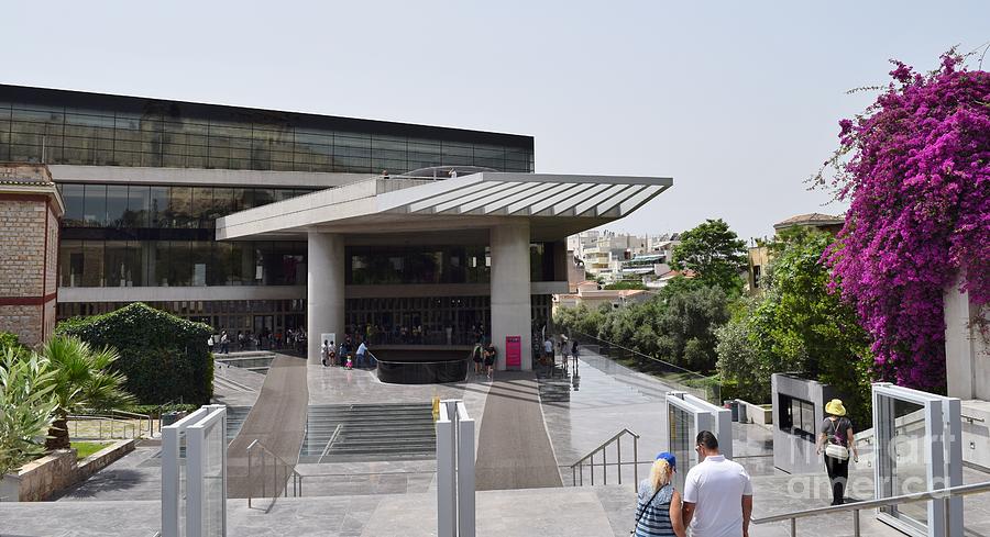A Visit To Acropolis Museum Photograph by Janet Marie