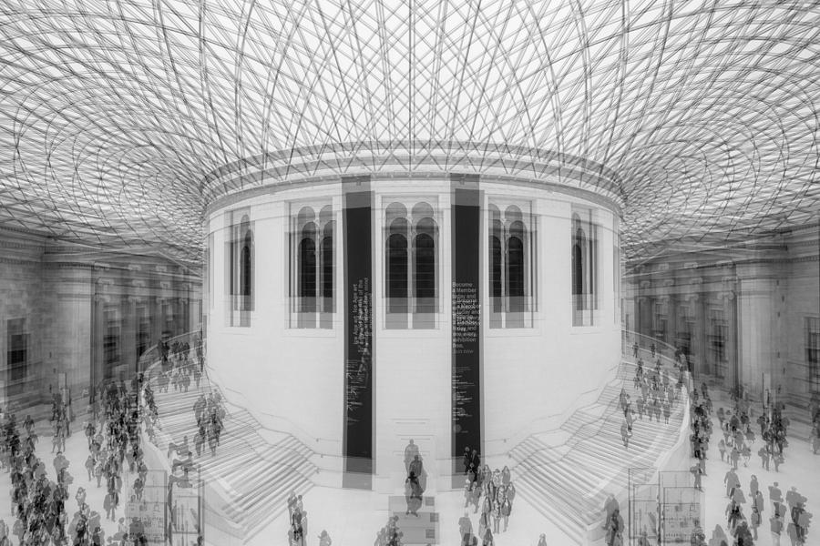 London Photograph - A Visit To The British Museum by Joshua Raif