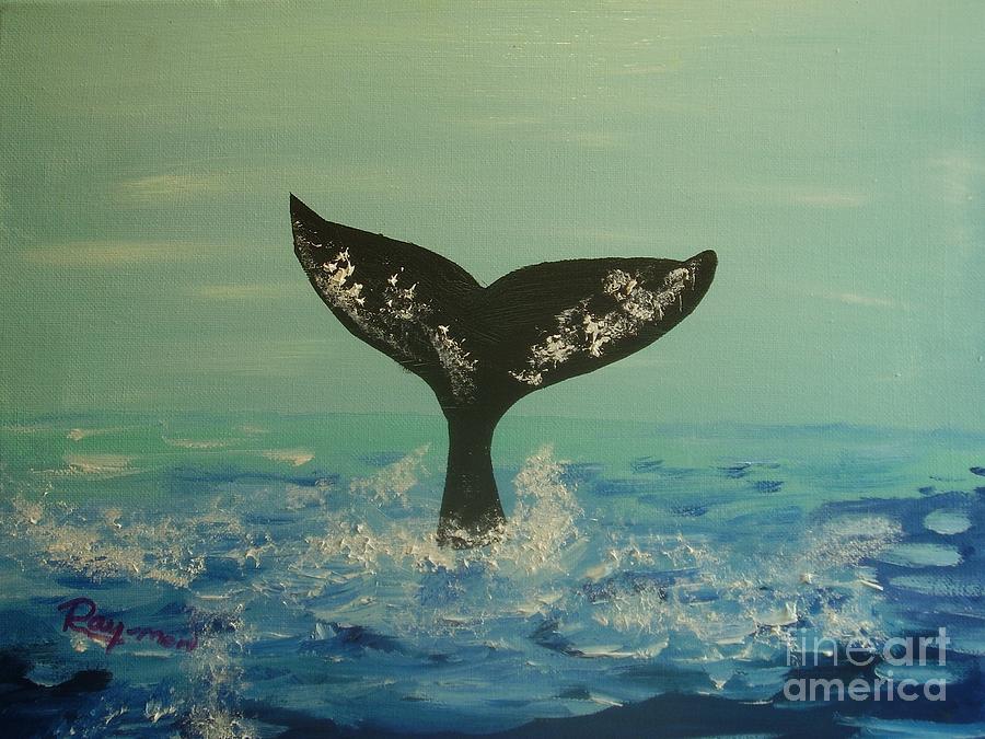 A Whale of a Time - 102 Painting by Raymond G Deegan