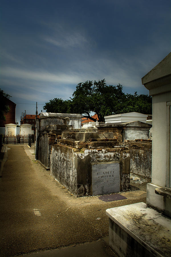 New Orleans Photograph - A Walk Along The Tombs by Greg and Chrystal Mimbs
