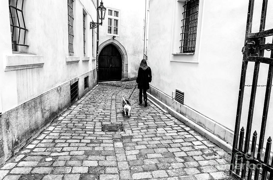 A Walk in the Old Town Quarter Prague Photograph by John Rizzuto