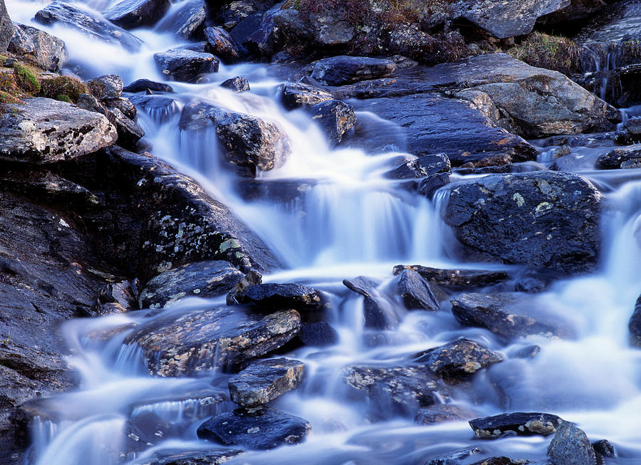 A Waterfall, Sweden Photograph by photographers, Martin, &, Alex