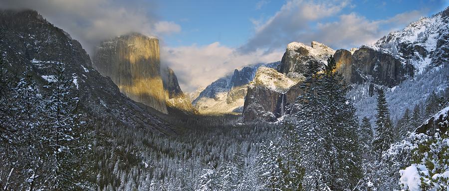 A Winter Storm Clears Over El Capitan Photograph by Enrique R. Aguirre Aves