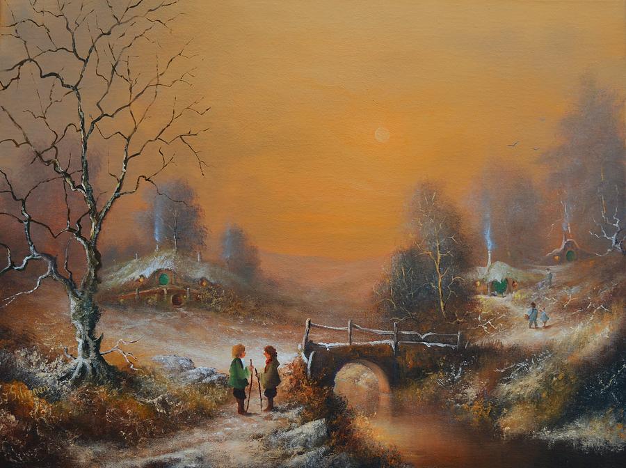 A Winters Tale snow arrives in the Shire by Joe Gilronan A Winters Tale snow arrives in the Shire by Joe Gilronan