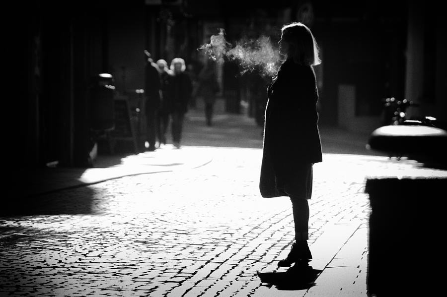 A Woman Who Smokes Photograph by Jurij Bizjak