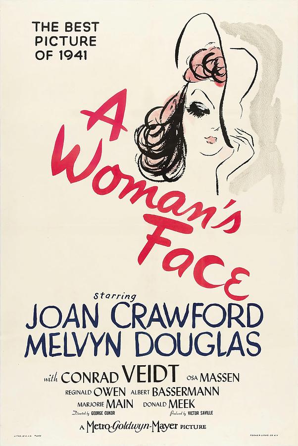 A Womans Face -1941-. Photograph by Album