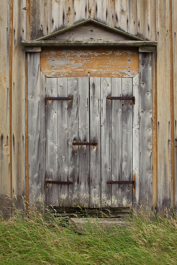 A Wooden Door Photograph by Benne Ochs