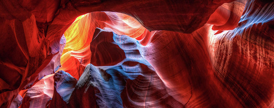 A World Within Antelope Canyon Photograph by Gregory Ballos