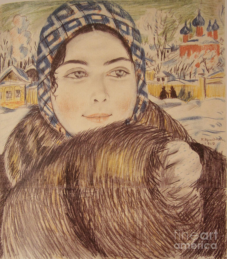 A Young Merchants Wife Drawing by Heritage Images A Young Merchants Wife Drawing by Heritage Images