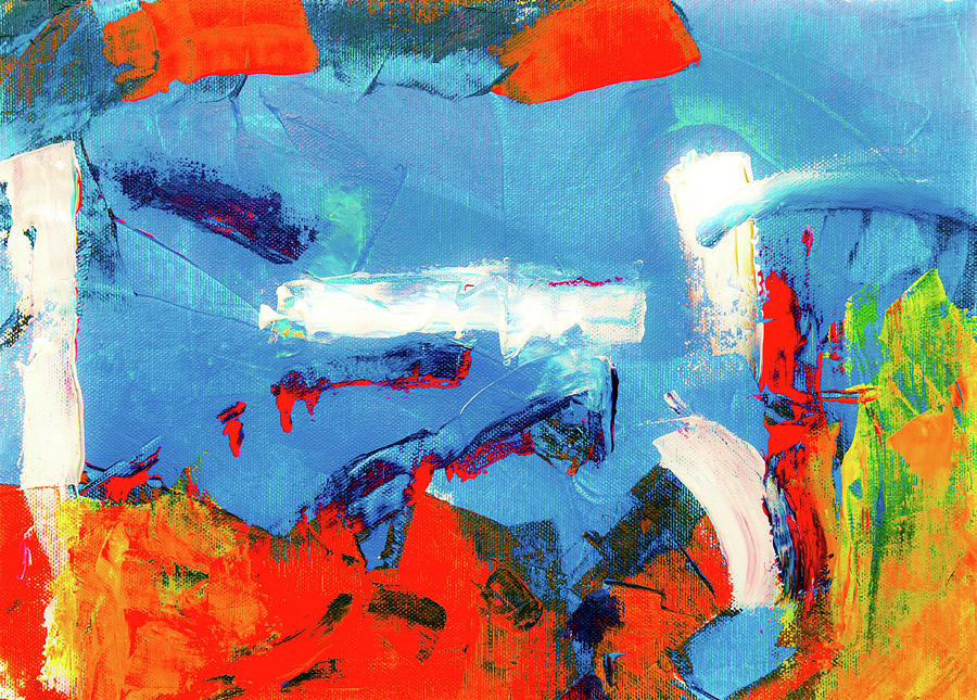 Abstract Painting - Ab19-6 by Arttantra Abstract Painting - Ab19-6 by Arttantra