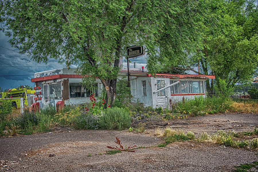 Abandon Diner Photograph by Alan Goldberg