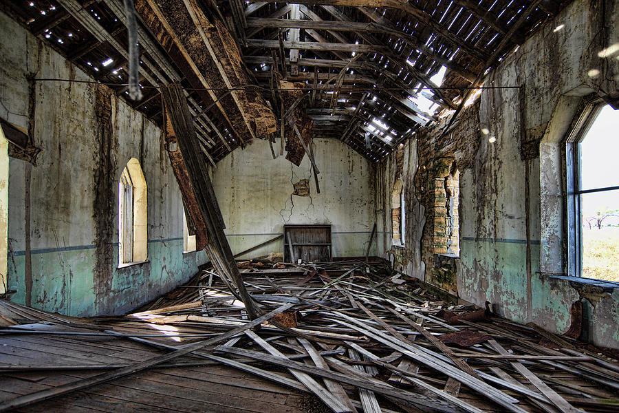 Abandoned Church #1 by Ron Weathers Abandoned Church #1 by Ron Weathers