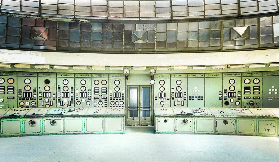 Abandoned Control Room Photograph by Roman Robroek