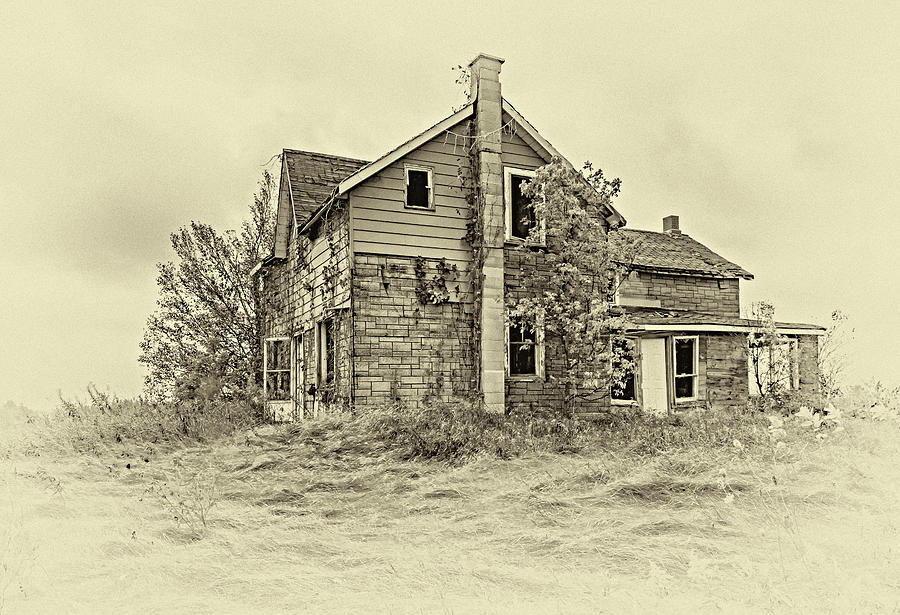 Abandoned Dreams 6 - Antique Photograph by Steve Harrington