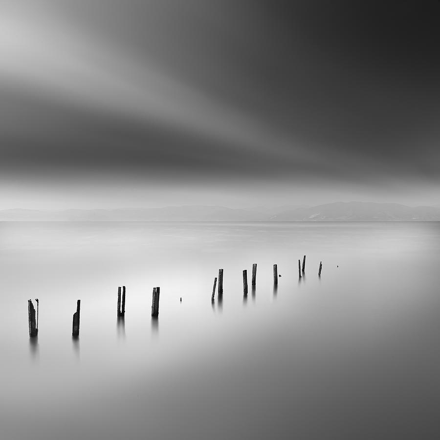 Black And White Photograph - Abandoned Dreams by George Digalakis