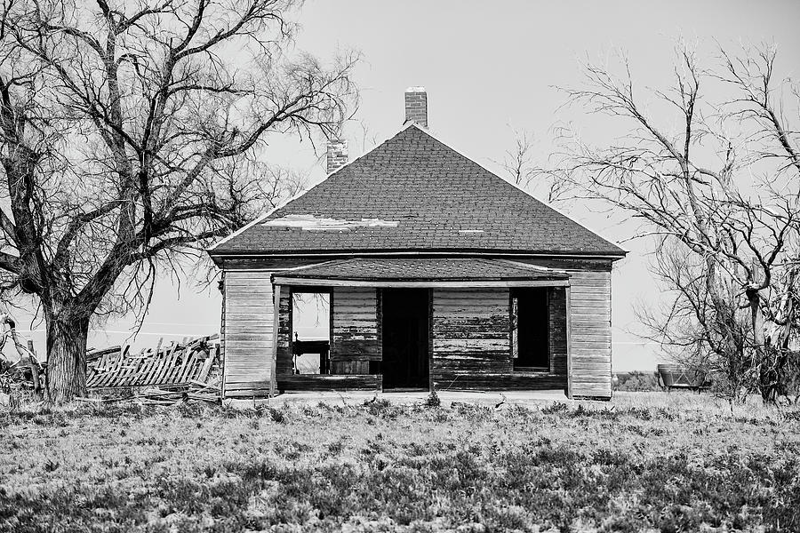 Abandoned Farmhouse on the Open Prairie by Keith Dotson Abandoned Farmhouse on the Open Prairie by Keith Dotson