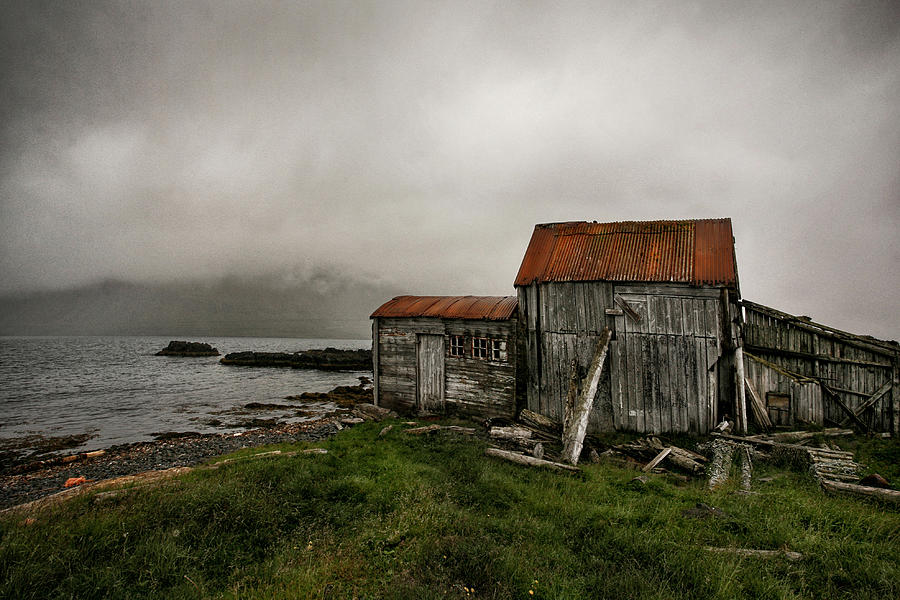 Abandoned Fish Cabin Photograph by orsteinn H. Ingibergsson