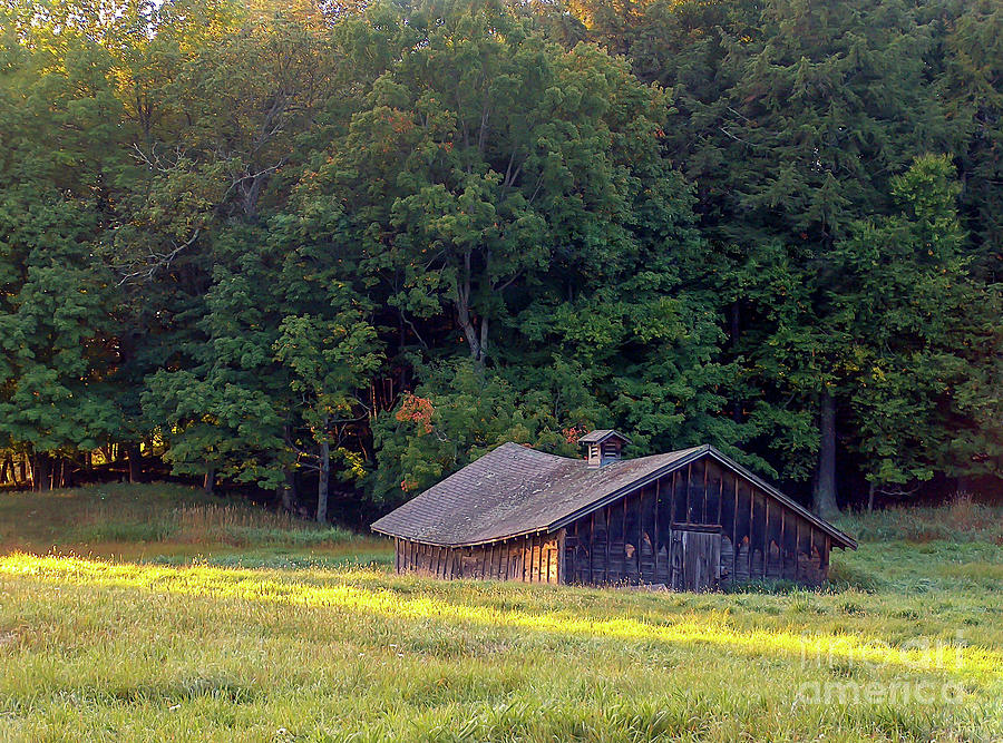 Abandoned Hay Barn at Sunrise by Kevin McCarthy Abandoned Hay Barn at Sunrise by Kevin McCarthy