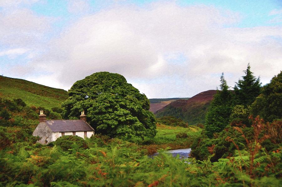 Abandoned House. Wicklow Hills Photograph by Jenny Rainbow