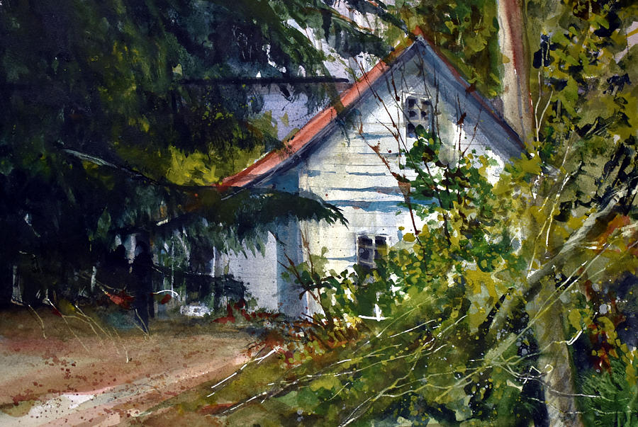 Abandoned II Painting by Charles Rowland