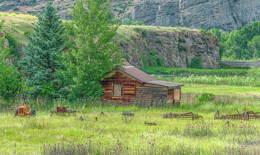 Abandoned In Rural Montana Photograph by Marcy Wielfaert