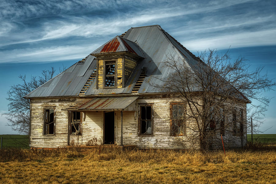 Sunset Photograph - Abandoned In Texas by Mountain Dreams